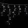 Гирлянда ICICLE 2x0,5м (Сталактит) LED белая, кабель -  чёрный