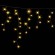 Гирлянда ICICLE 2x0,5м (Сталактит) LED желтая, кабель -  чёрный